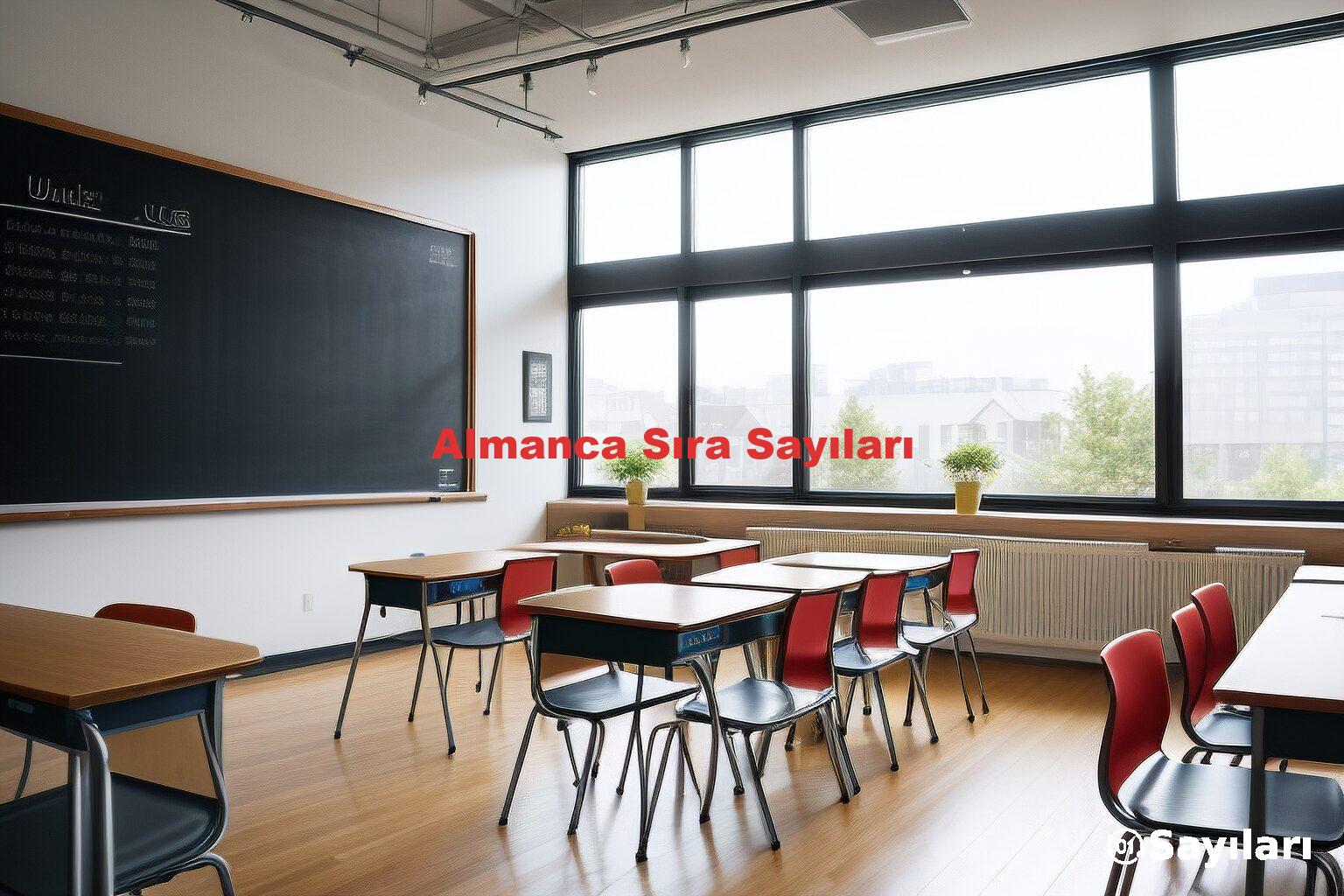 Almanca Sıra Sayıları