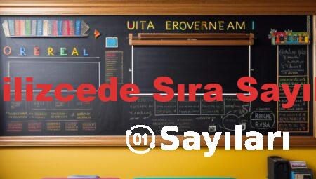 İngilizcede Sıra Sayıları