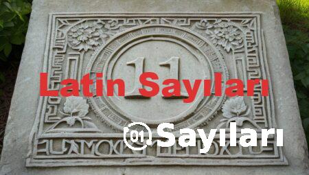 Latin Sayıları