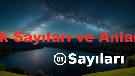Melek Sayıları ve Anlamları