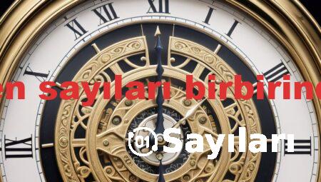 saat ve dakika gösteren sayıları birbirinden ayırmak için konur