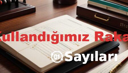 Sayıları Yazmak İçin Kullandığımız Rakamların Toplamı Kaçtır