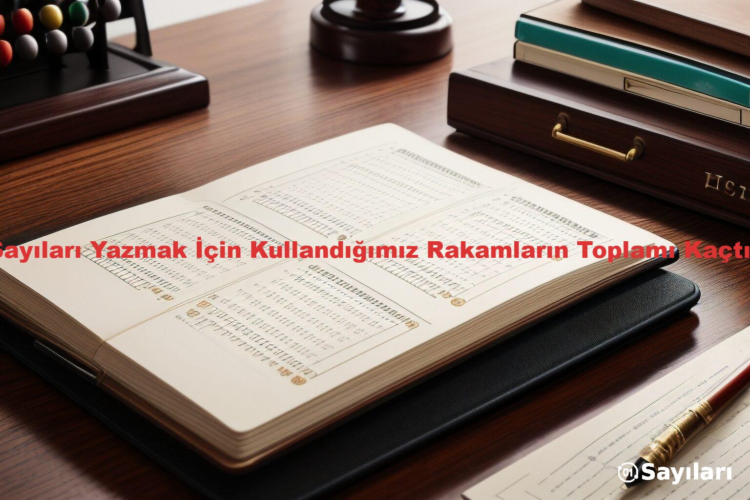 Sayıları Yazmak İçin Kullandığımız Rakamların Toplamı Kaçtır