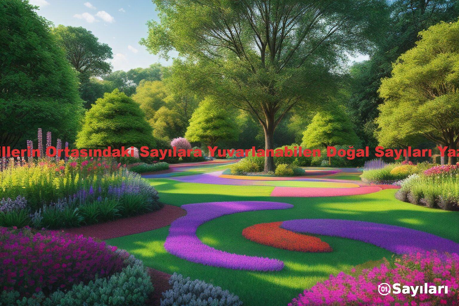 Şekillerin Ortasındaki Sayılara Yuvarlanabilen Doğal Sayıları Yazınız