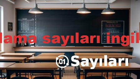 sıralama sayıları ingilizce
