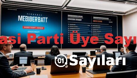 Siyasi Parti Üye Sayıları
