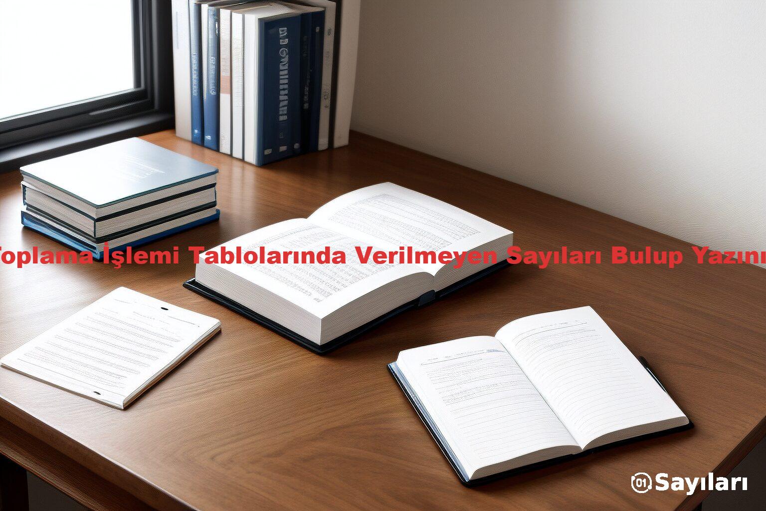 Toplama İşlemi Tablolarında Verilmeyen Sayıları Bulup Yazınız