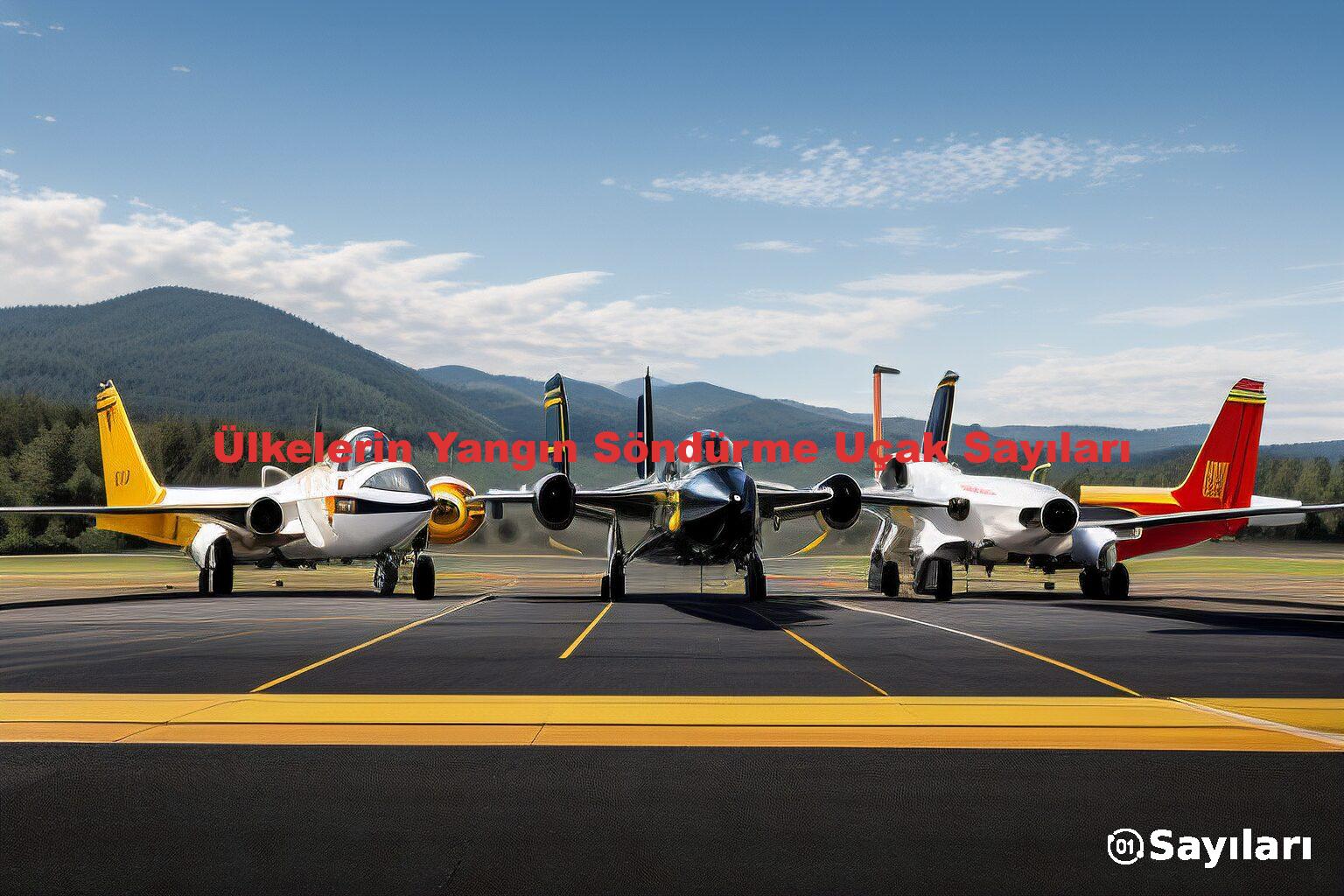 Ülkelerin Yangın Söndürme Uçak Sayıları