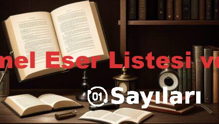 5. Sınıf 100 Temel Eser Listesi ve Sayfa Sayıları