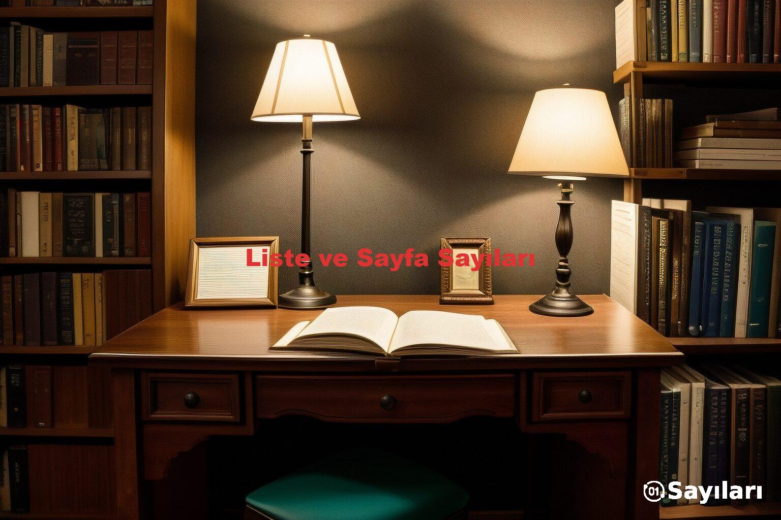 Liste ve Sayfa Sayıları