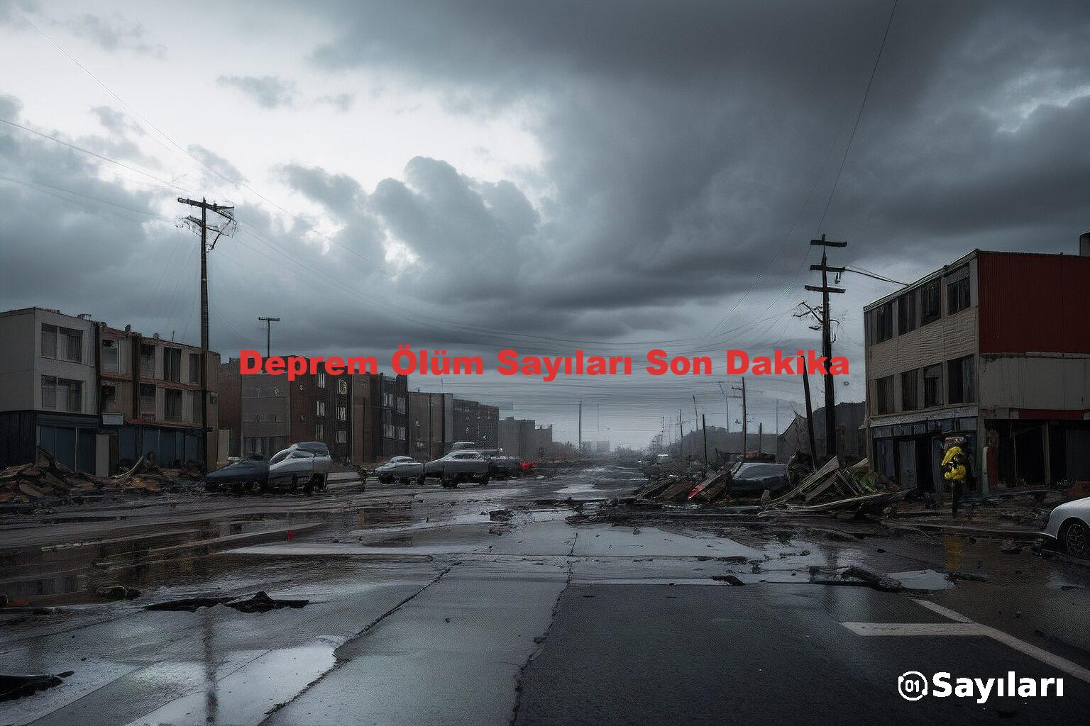 Deprem Ölüm Sayıları Son Dakika