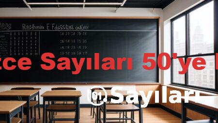 İngilizce Sayıları 50’ye Kadar