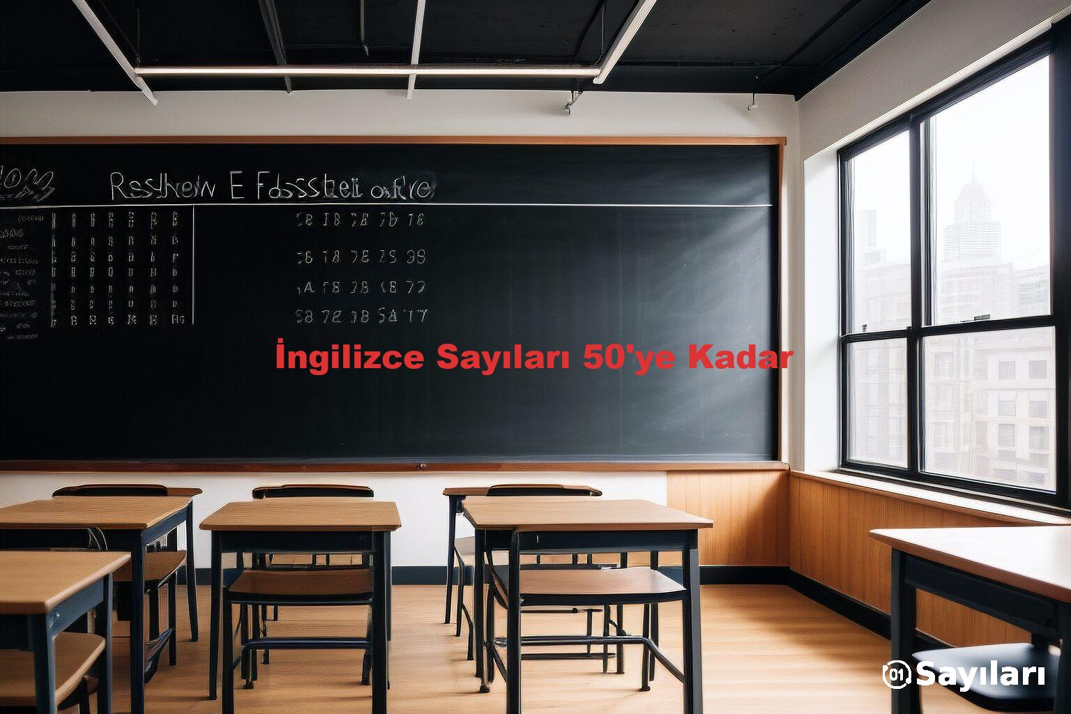 İngilizce Sayıları 50'ye Kadar
