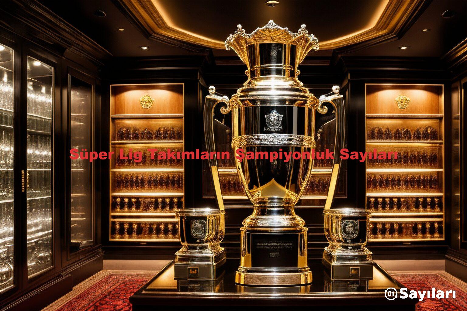 Süper Lig Takımların Şampiyonluk Sayıları