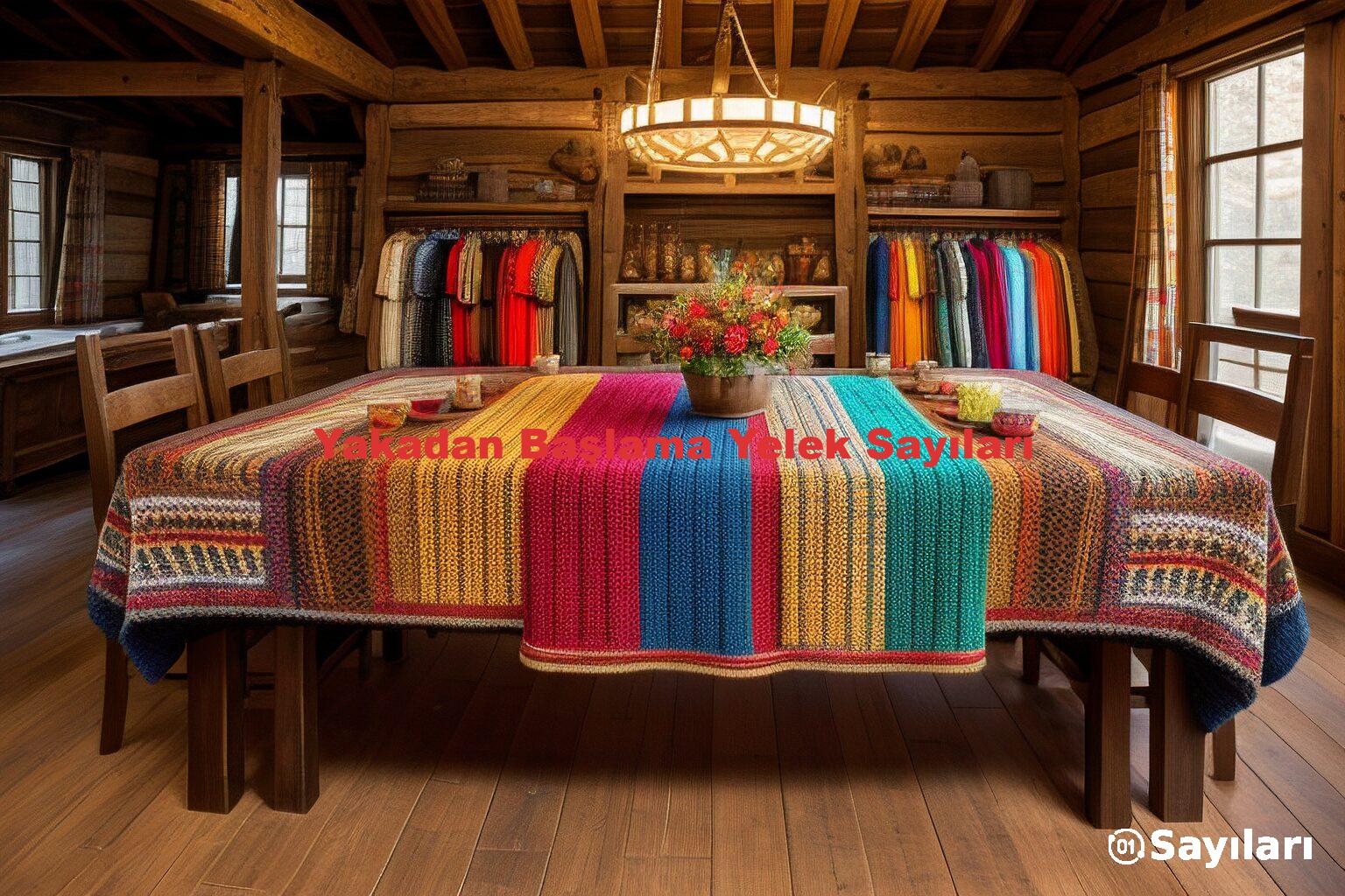 Yakadan Başlama Yelek Sayıları