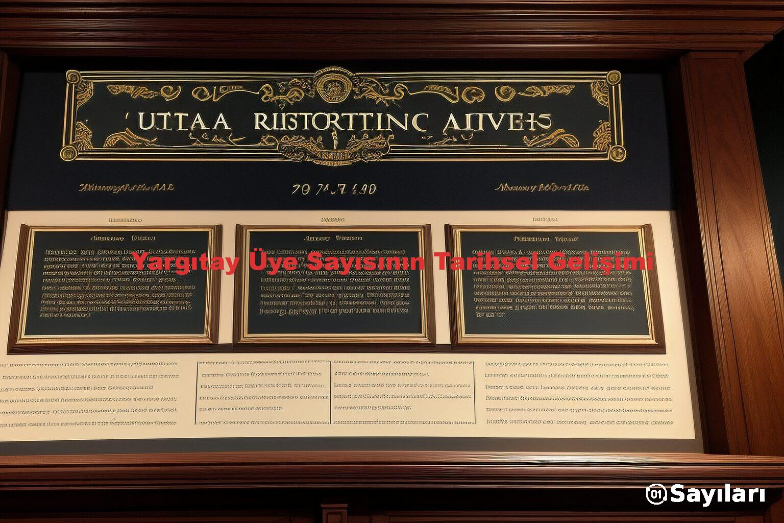 Yargıtay Üye Sayısının Tarihsel Gelişimi