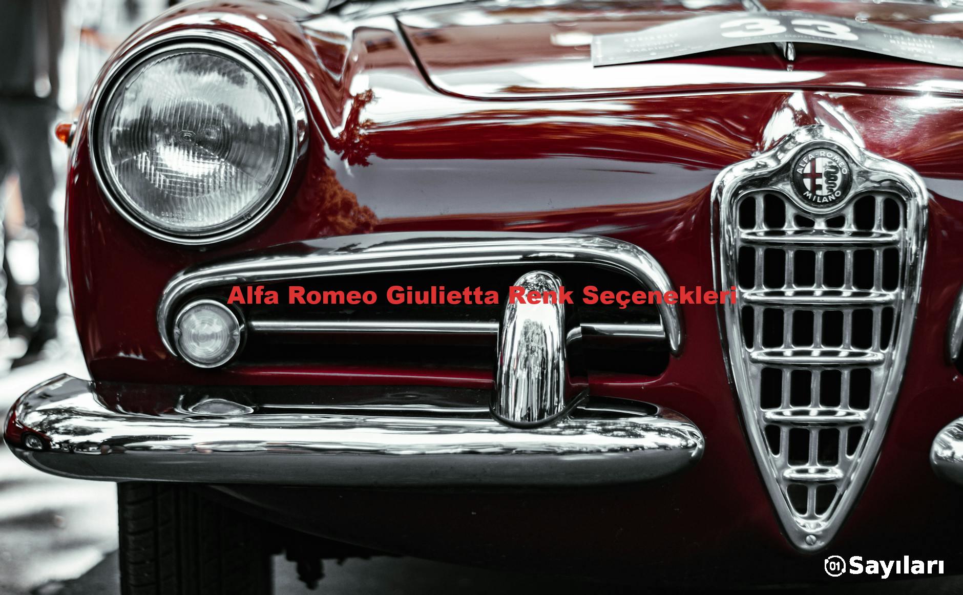 Alfa Romeo Giulietta Renk Seçenekleri