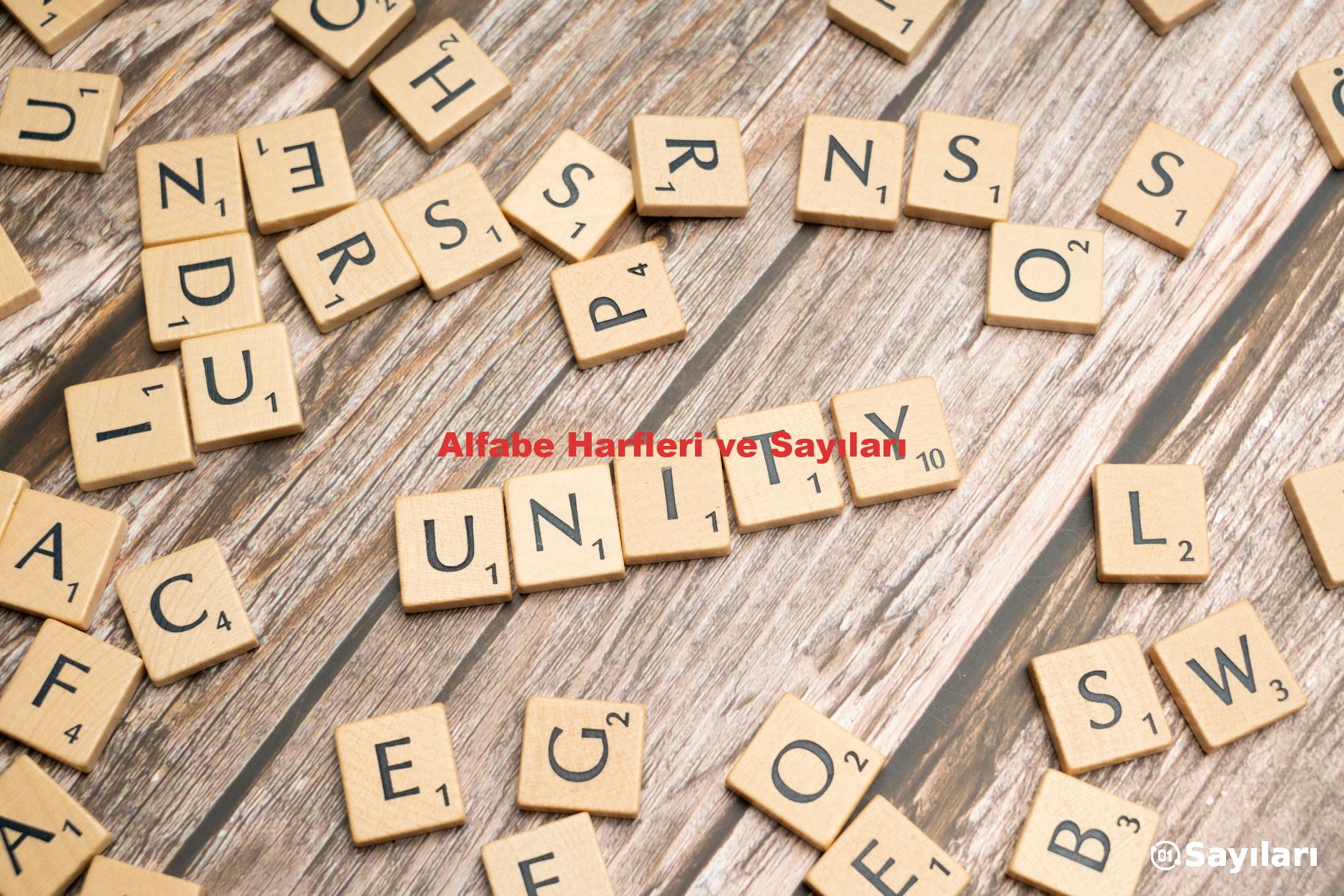 Alfabe Harfleri ve Sayıları
