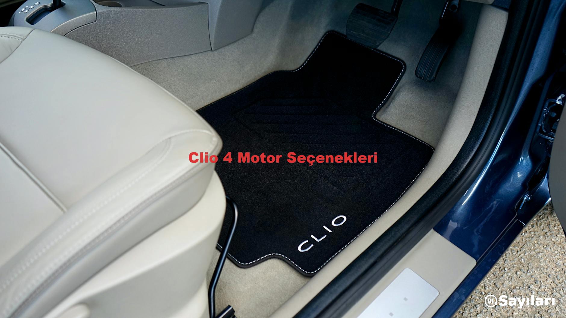 Clio 4 Motor Seçenekleri