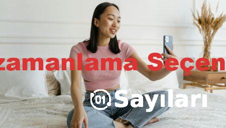 iPhone Ortam Eşzamanlama Seçenekleri Değiştirme