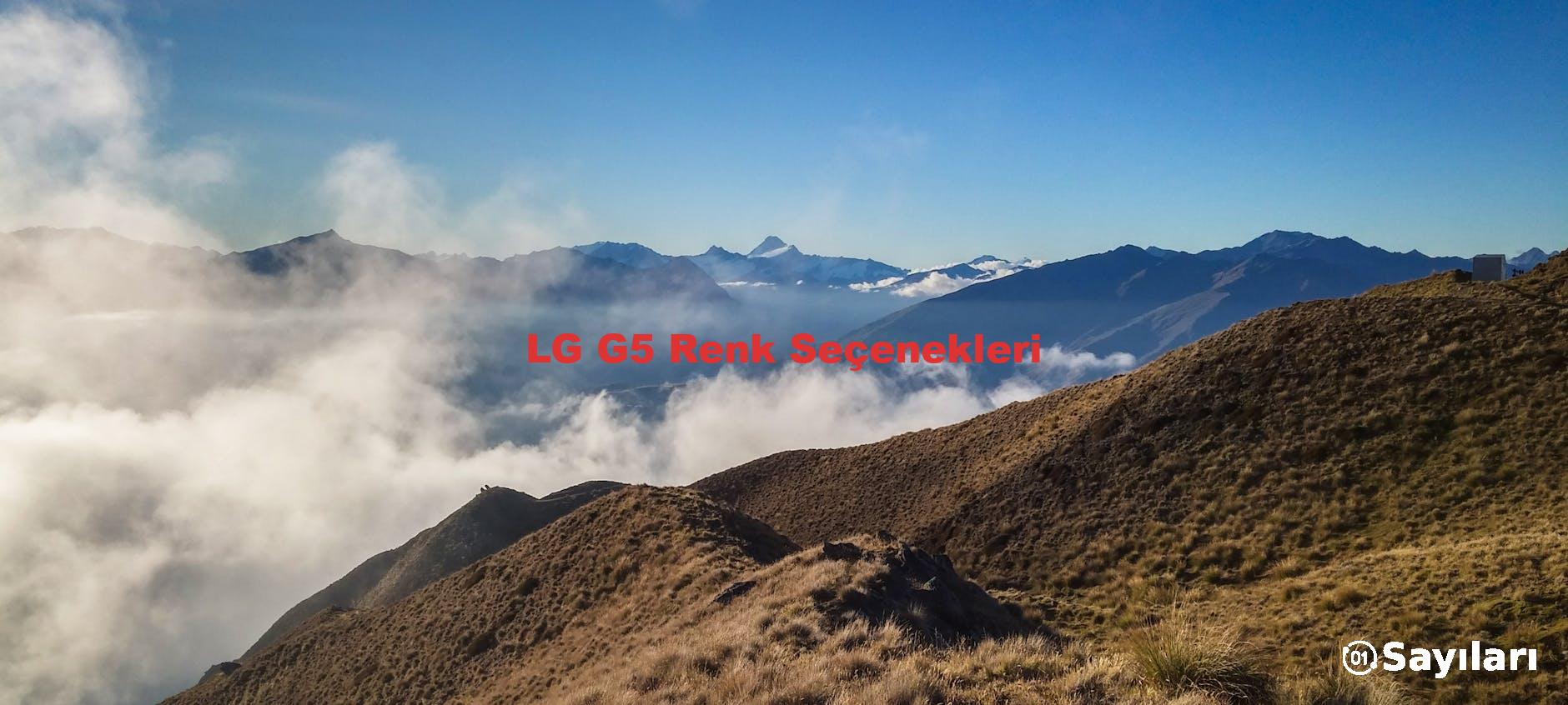 LG G5 Renk Seçenekleri