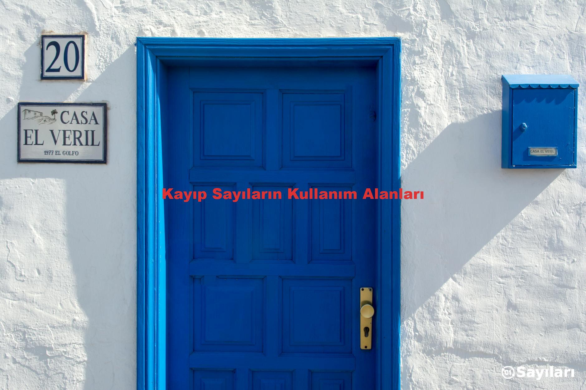 Kayıp Sayıların Kullanım Alanları