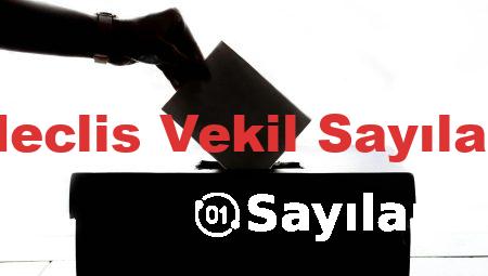 Meclis Vekil Sayıları