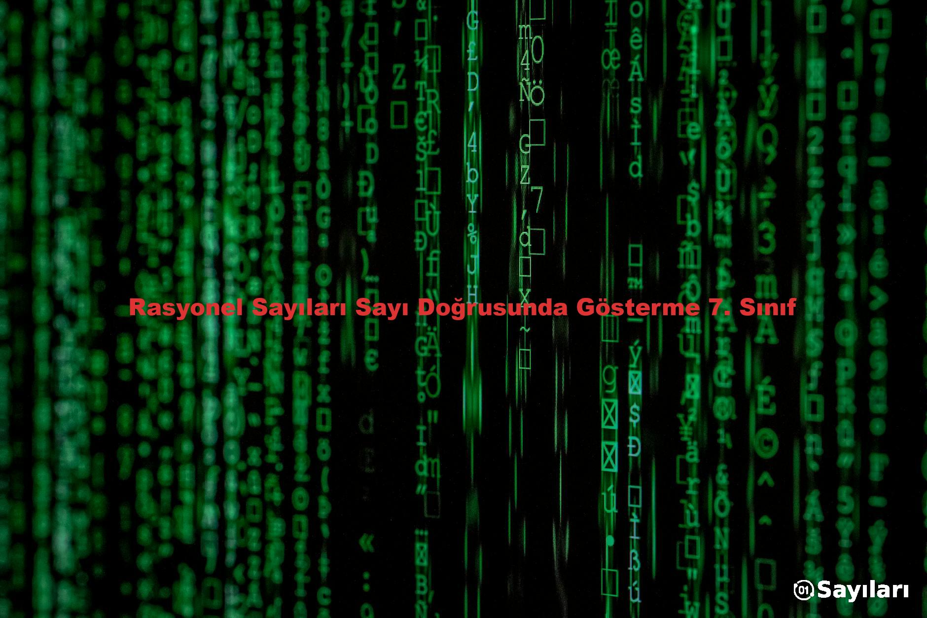 Rasyonel Sayıları Sayı Doğrusunda Gösterme 7. Sınıf