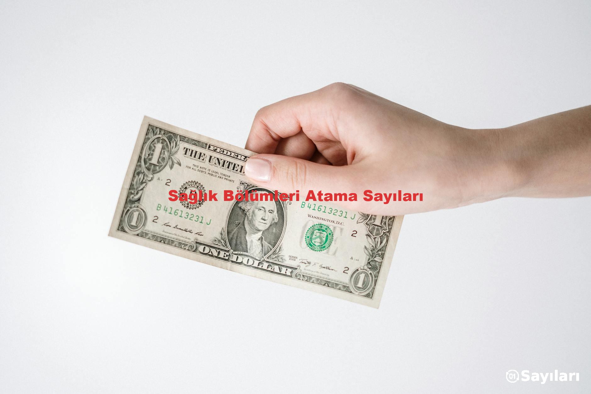 Sağlık Bölümleri Atama Sayıları
