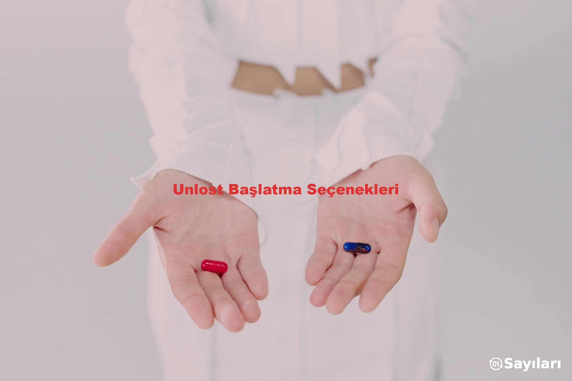 Unlost Başlatma Seçenekleri