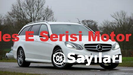 Yeni Mercedes E Serisi Motor Seçenekleri