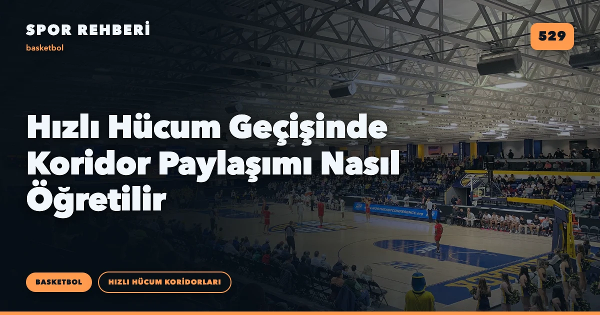 Hızlı Hücum Geçişinde Koridor Paylaşımı Nasıl Öğretilir